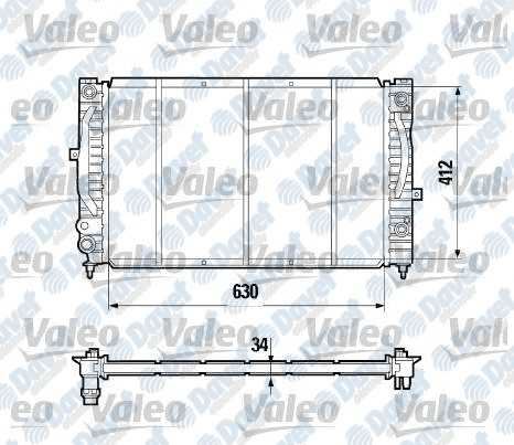 VALEO 731755 Su Radyatoru Audi A4 A6 Vw Passat 1.8t Otomatik